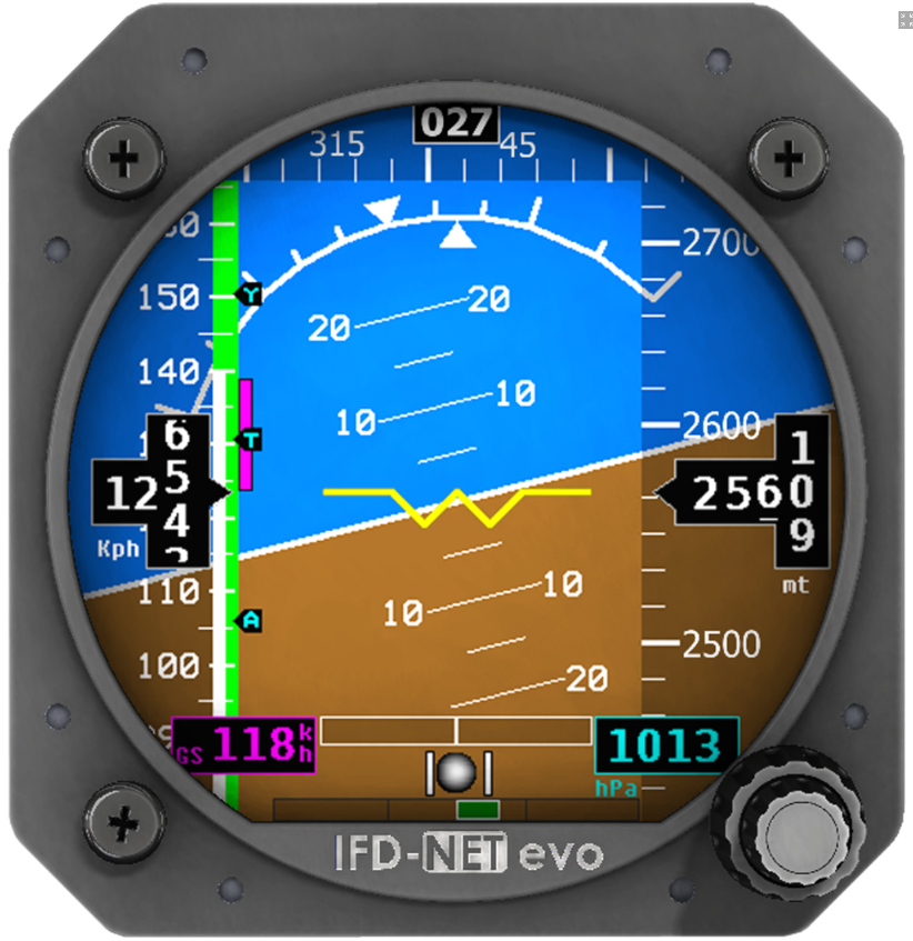EVO 80mm EFIS