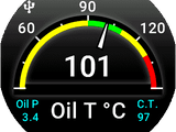 Omnia Oil Pressure, Temp & Coolant Temp